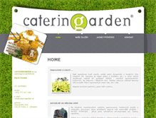 Tablet Screenshot of cateringarden.cz